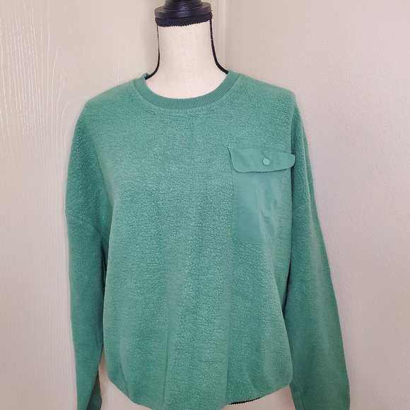 Roots Women's Sweatshirt‎ Green Size Medium - Picture 1 of 10